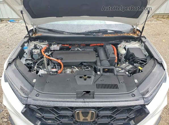 7FARS6H81SE047013 2025 HONDA CR-V White Շարժիչի բաժամունքի տեսք