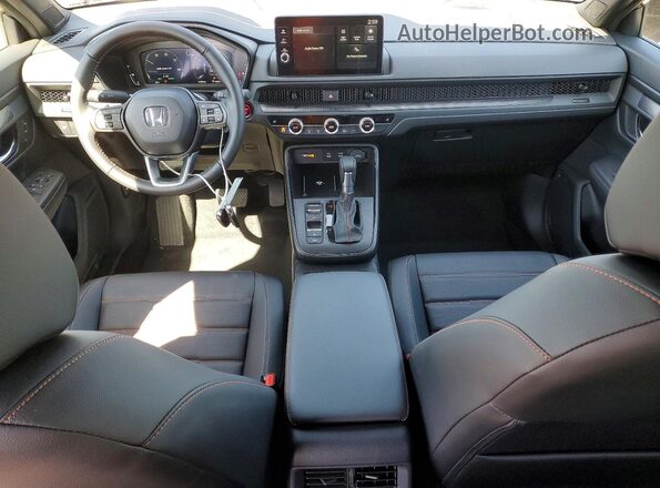 7FARS6H81TE083575 2026 HONDA CR-V Gray Widok deski rozdzielczej