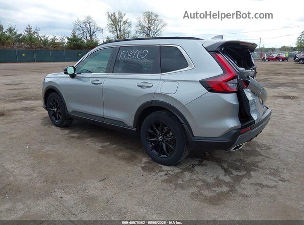 7FARS6H82RE019845 2024 HONDA CR-V HYBRID Серебряный Задняя левая четверть
