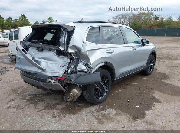 7FARS6H82RE019845 2024 HONDA CR-V HYBRID Серебряный Задняя правая четверть