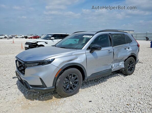 7FARS6H82SE092526 2025 HONDA CR-V Silver წინა მარცხენა ხედი სამი მეოთხედიდან