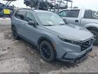 2024 Honda Cr-v Hybrid Sport-l Gray vin: 7FARS6H83RE028988