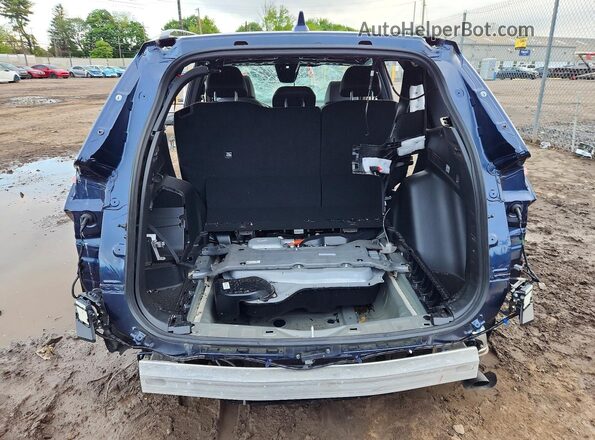 7FARS6H83TE094092 2026 HONDA CR-V Blue Widok z tyłu