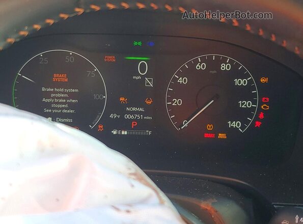 7FARS6H84SE042145 2025 HONDA CR-V Silver Widok zestawu wskaźników