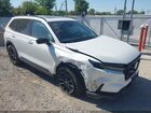 2026 Honda Cr-v Hybrid Awd Sport-l White vin: 7FARS6H84TE038646