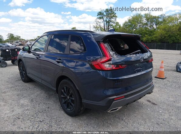 7FARS6H85TE092585 2026 HONDA CR-V HYBRID Blue Rear left