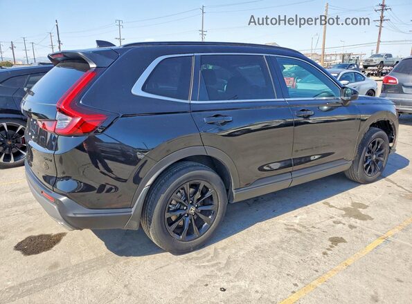 7FARS6H86RE021470 2024 HONDA CR-V Черный Задняя правая четверть