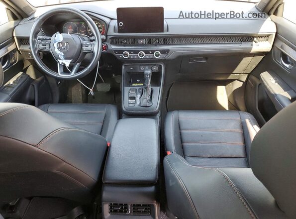 7FARS6H86RE021470 2024 HONDA CR-V Черный Вид панели приборов