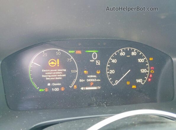 7FARS6H86RE021470 2024 HONDA CR-V Черный Вид щитка приборов