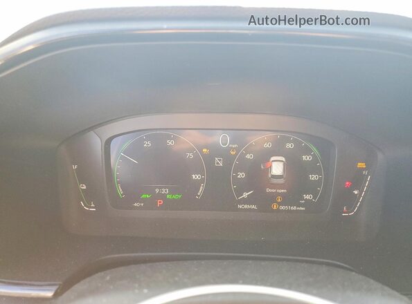 7FARS6H86TE028698 2026 HONDA CR-V Белый Вид щитка приборов