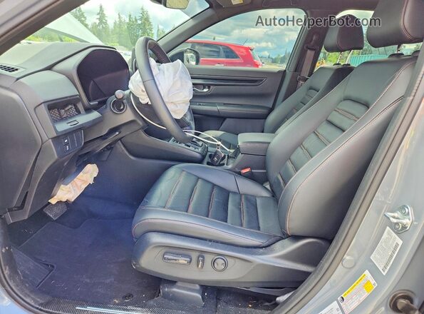 7FARS6H88RE067298 2024 HONDA CR-V Gray Front interior view
