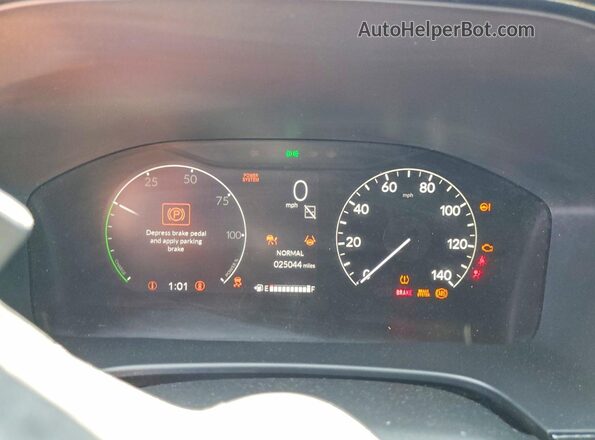 7FARS6H88RE067964 2024 HONDA CR-V Blue ხელსაწყოთა პანელის ხედი