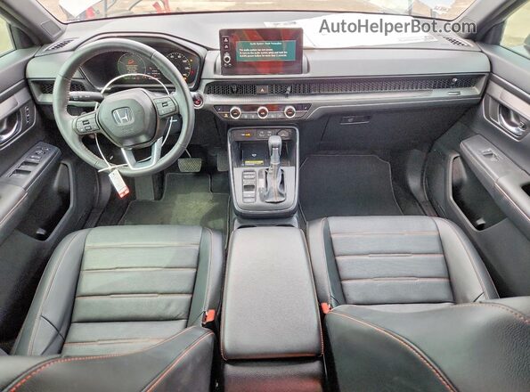 7FARS6H89SE070975 2025 HONDA CR-V Серый Вид панели приборов
