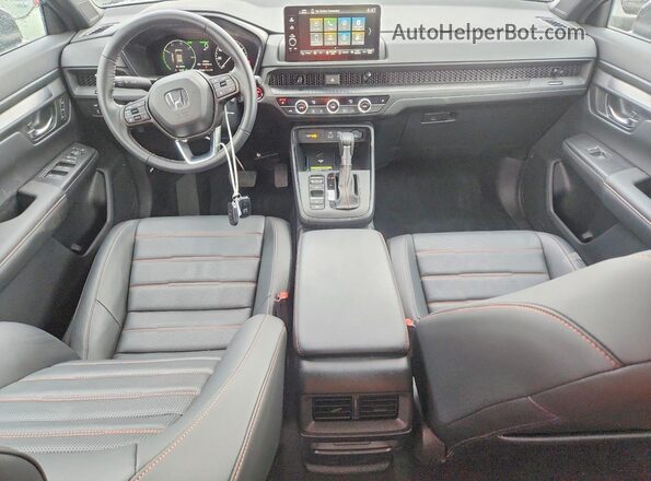 7FARS6H89SE098615 2025 HONDA CR-V Синий Вид панели приборов