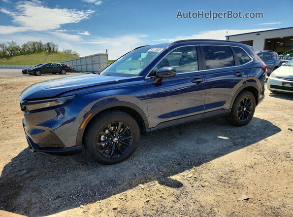 7FARS6H89SE098615 2025 HONDA CR-V Синий Передняя левая четверть