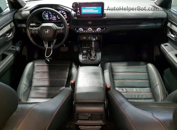 7FARS6H89SE111315 2025 HONDA CR-V Black Widok deski rozdzielczej