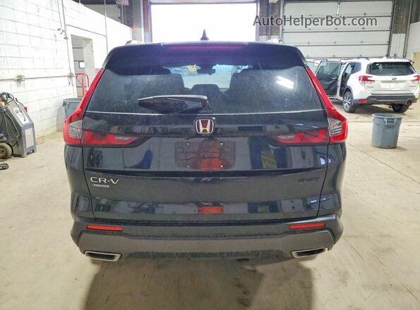 7FARS6H89SE111315 2025 HONDA CR-V Black Widok z tyłu