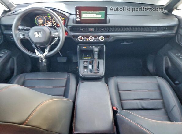 7FARS6H8XRE006700 2024 HONDA CR-V Белый Вид панели приборов