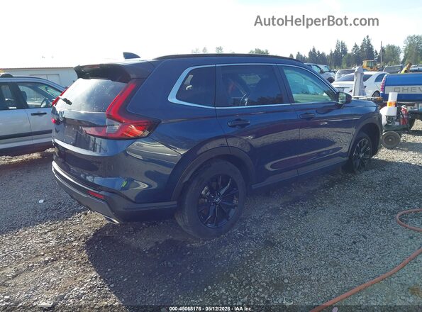 7FARS6H8XRE064211 2024 HONDA CR-V HYBRID Dark Blue Задняя правая четверть