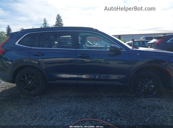 7FARS6H8XRE064211 2024 HONDA CR-V HYBRID Dark Blue Вид задней части салона