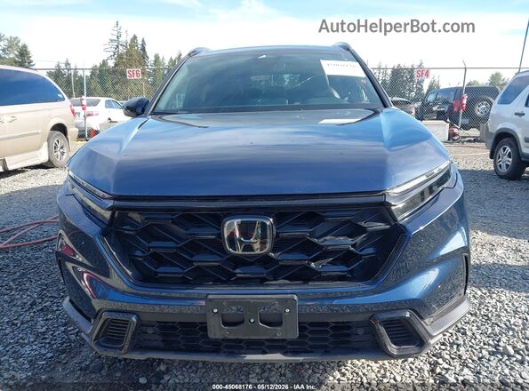 7FARS6H8XRE064211 2024 HONDA CR-V HYBRID Dark Blue Вид щитка приборов