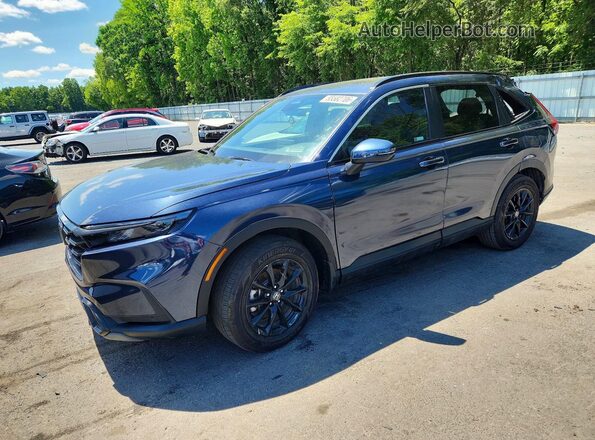 7FARS6H8XTE030132 2026 HONDA CR-V Синий Передняя левая четверть