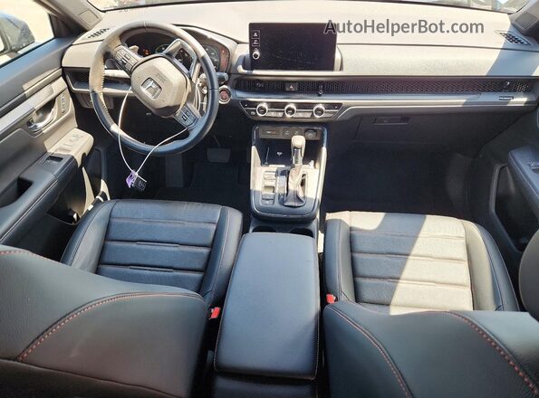 7FARS6H8XTE030132 2026 HONDA CR-V Синий Вид панели приборов