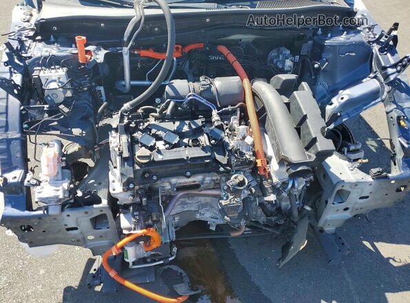 7FARS6H90RE054621 2024 HONDA CR-V Blue Вид підкапотного простору
