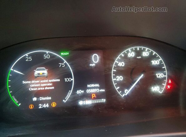 7FARS6H92PE002632 2023 HONDA CR-V Charcoal Instrument cluster view