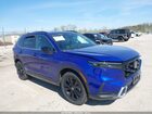 2024 Honda Cr-v Hybrid Sport Touring Blue vin: 7FARS6H93RE077598