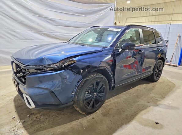 7FARS6H94PE027676 2023 HONDA CR-V Синий Передняя левая четверть