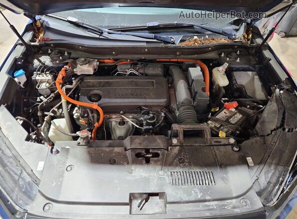7FARS6H94PE027676 2023 HONDA CR-V Синий Вид подкапотного пространства