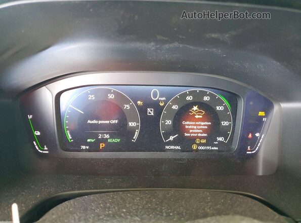 7FARS6H94TE091176 2026 HONDA CR-V Черный Вид щитка приборов