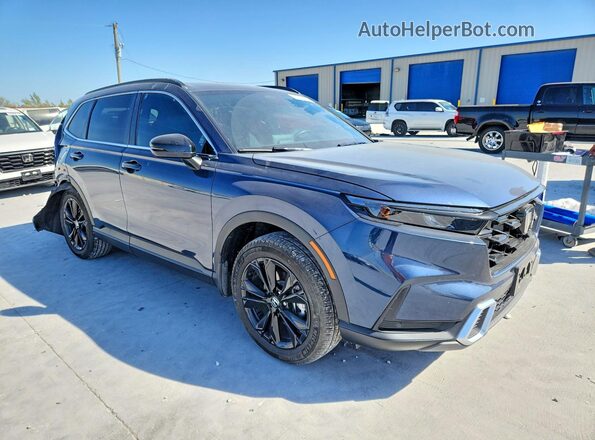 7FARS6H95SE038520 2025 HONDA CR-V Blue Передня права чверть
