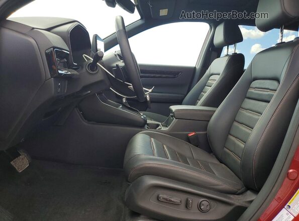 7FARS6H95SE111711 2025 HONDA CR-V Red Front interior view