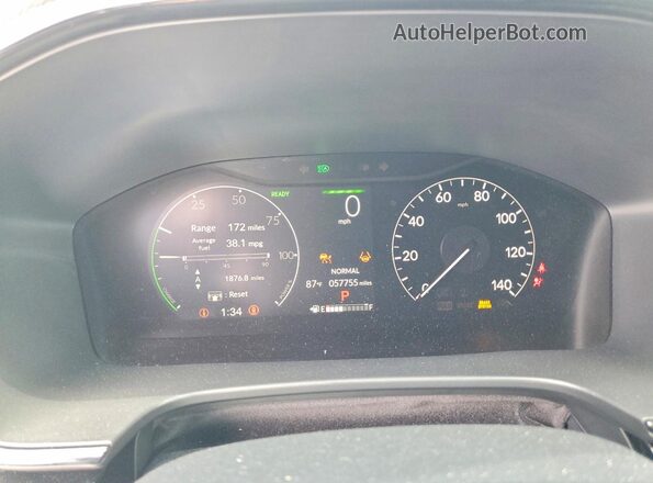 7FARS6H97PE035965 2023 HONDA CR-V Серебряный Вид щитка приборов