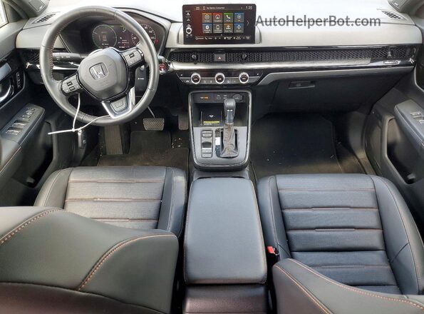 7FARS6H97PE035965 2023 HONDA CR-V Серебряный Вид панели приборов
