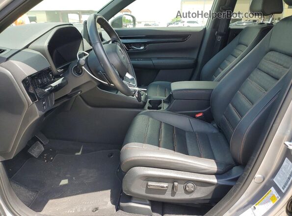 7FARS6H97PE035965 2023 HONDA CR-V Серебряный Вид салона спереди