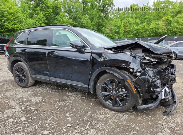 7FARS6H97RE049870 2024 HONDA CR-V Черный Передняя правая четверть