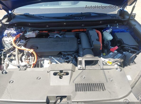 7FARS6H97SE040124 2025 HONDA CR-V HYBRID Синий Вид сзади