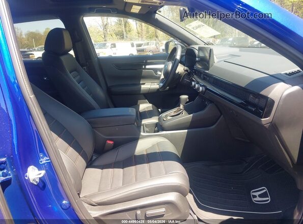 7FARS6H97SE040124 2025 HONDA CR-V HYBRID Синий Вид салона спереди