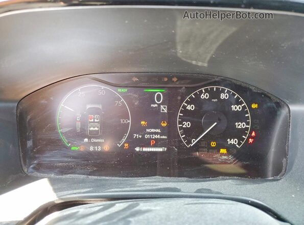 7FARS6H97SE094183 2025 HONDA CR-V Charcoal ხელსაწყოთა პანელის ხედი