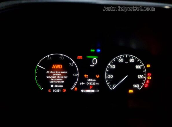 7FARS6H9XPE006153 2023 HONDA CR-V Серый Вид щитка приборов