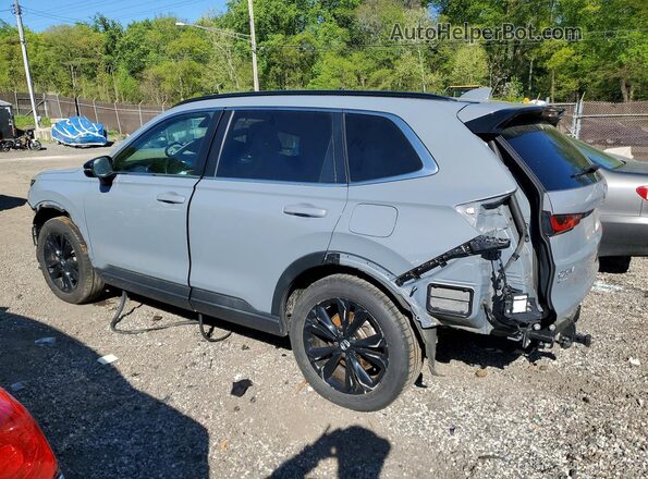 7FARS6H9XPE010588 2023 HONDA CR-V Gray Trasero izquierdo