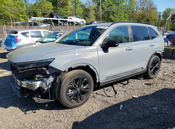 7FARS6H9XPE010588 2023 HONDA CR-V Gray Vista tres cuartos delantera izquierda