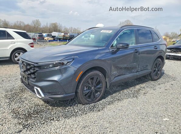 7FARS6H9XPE010851 2023 HONDA CR-V Синий Передняя левая четверть