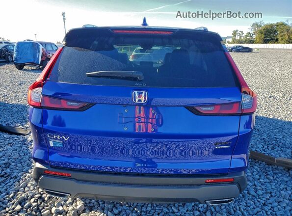 7FARS6H9XRE031315 2024 HONDA CR-V Blue Vista trasera