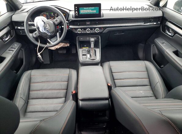 7FARS6H9XSE092444 2025 HONDA CR-V Blue Widok deski rozdzielczej