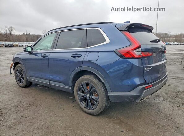 7FARS6H9XSE092444 2025 HONDA CR-V Blue Tył lewy