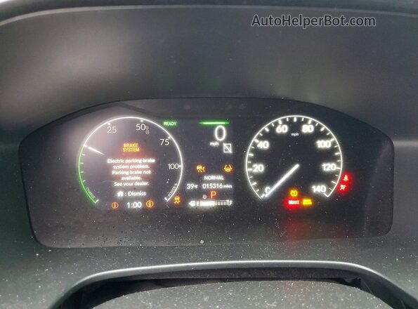 7FARS6H9XSE092444 2025 HONDA CR-V Blue Widok zestawu wskaźników